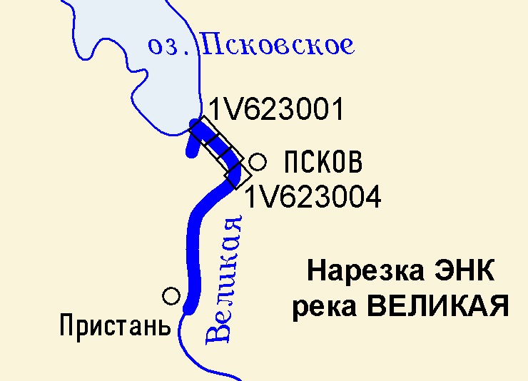 Карта глубин реки великая г пскова