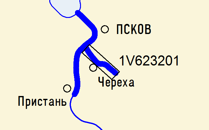 Карта реки великой псковская область