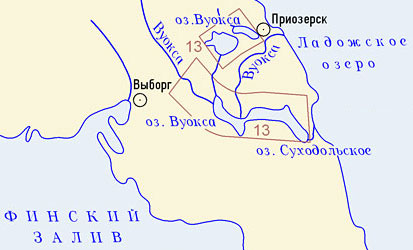 Суходольское озеро ленинградская область карта